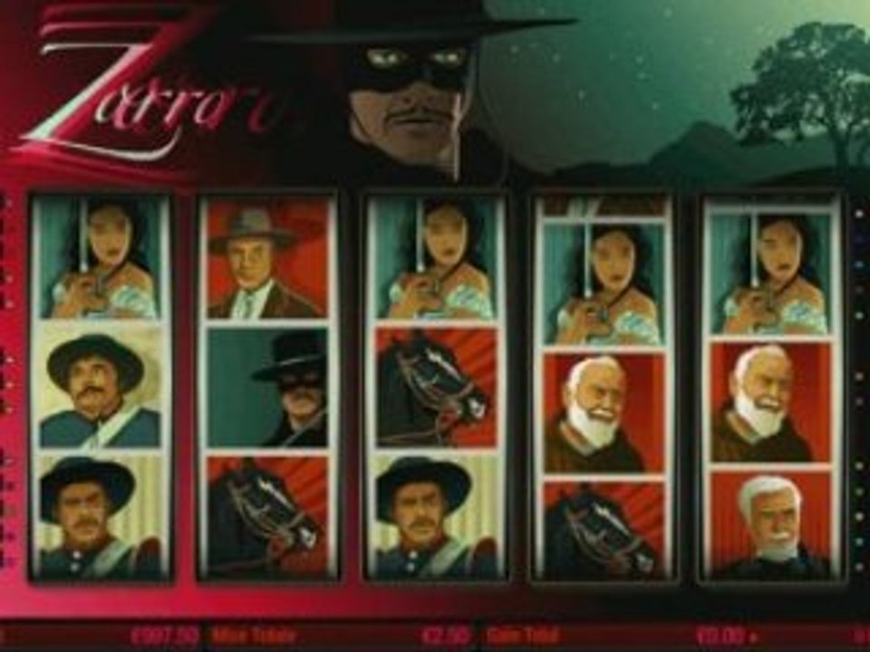 Zorro Slots machine a sous du Casino en ligne Paris Win