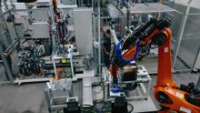 Mercedes‑Benz starts large‑scale production of electric axial flux motor in Berlin‑Marienfelde - Aerial View of the Inside