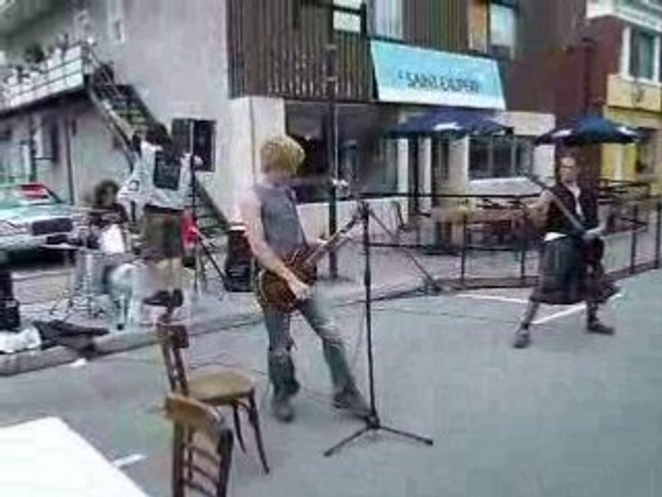 Breaking the law LIVE (cover by Rusted)