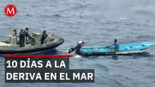 Pescador rescatado tras 10 días perdido en el mar se reencuentra con su familia