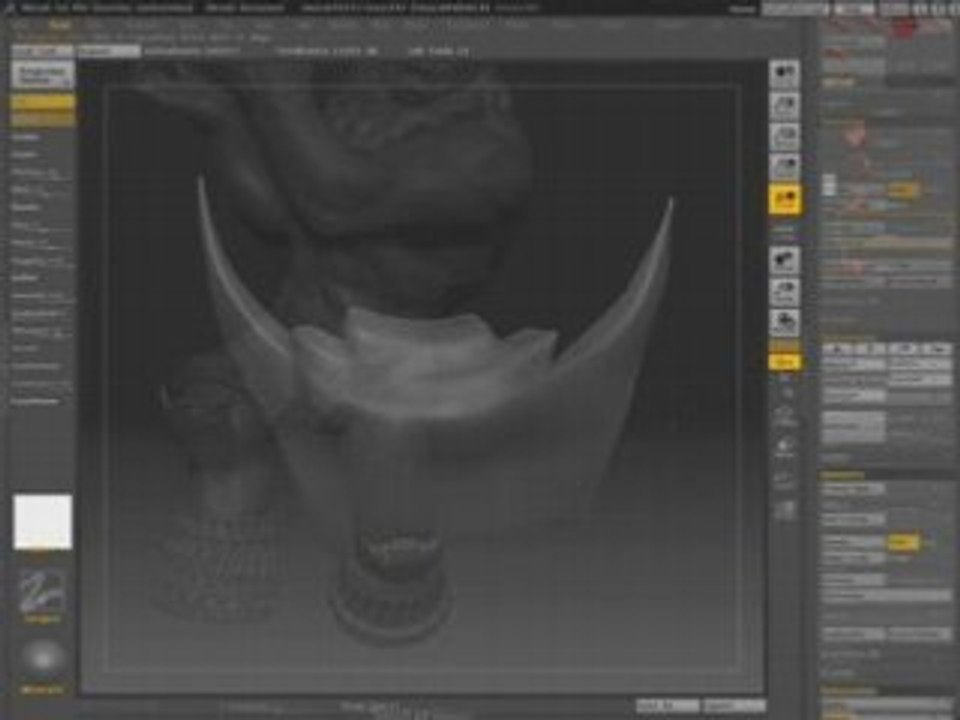 Zbrush3 - Sculpture Colosse (part.3 de 3)