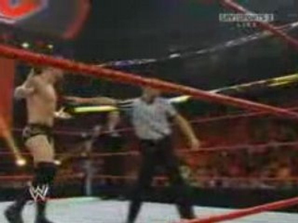WWE Raw 7/28/08 Rhodes & DiBiase vs Jerry Lawler & Cole