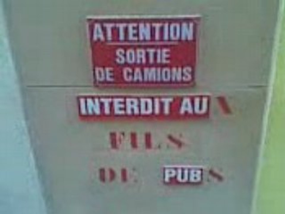 Attention au fils de pub
