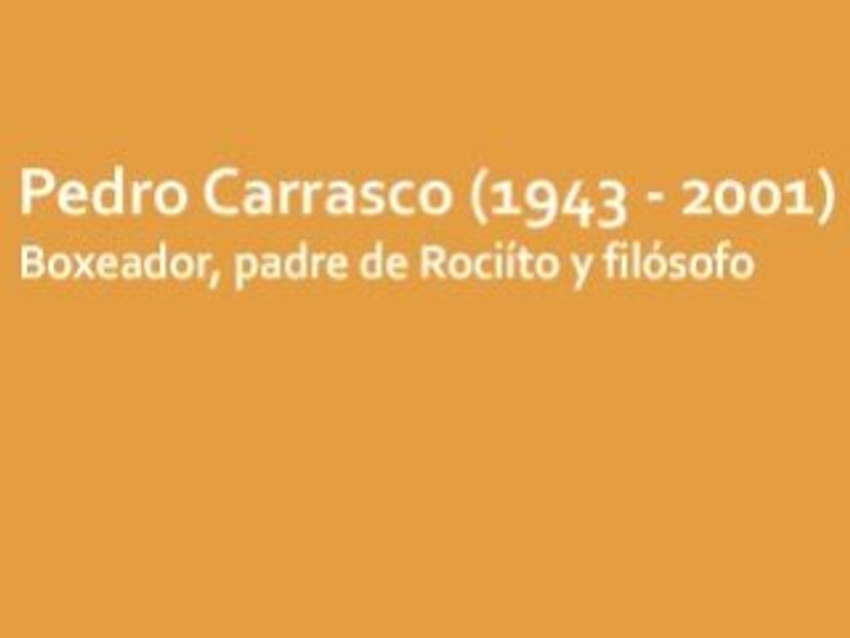 Pedro Carrasco - Piropo cerda