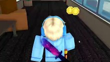 قتلت القاتل بـ "أيم" عشوائي بالحظ! 😂🔥 #RobloxMM2