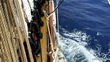 Amerigo Vespucci fa rotta verso l'Italia dopo il Nord America
