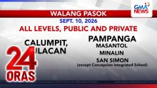 Walang pasok| 24 Oras