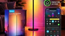 Govee RGBIC Floor Lamp Basic – 1000LM Smart LED Corner Lamp with App & Music Sync