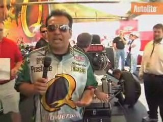 Funny Car Driver Tony Pedregon gives auto care tips