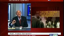 Sociologia generale - Lez 20 - La funzione sociale della ricerca sociologica