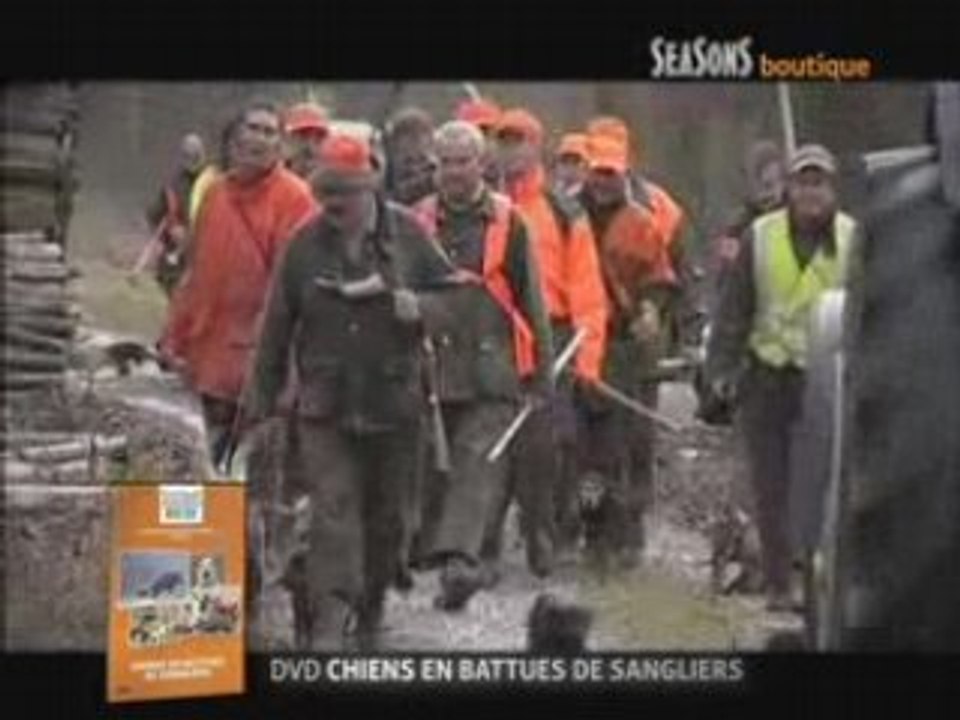 SPOT DVD CHIENS EN BATTUES DE SANGLIERS