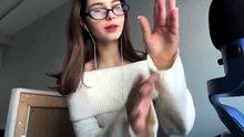 ASMR Fabric and skin scratching