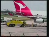 Qantas Boeing 747 Atterissage d'urgence