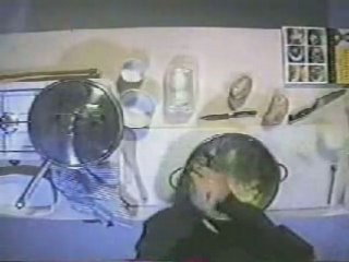 Paul McCartney making mashed potatoes