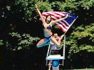 Obama Girl and McCain Girl Olympic Face Off