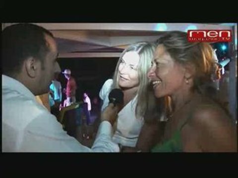 Interview des Belges à la plage Matuvu St tropez 2008
