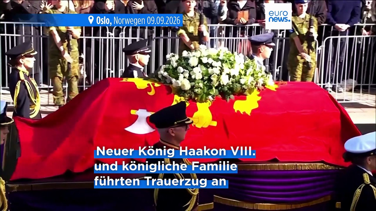 Beerdigung - norwegen nimmt abschied von könig harald v.