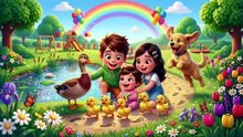 5 Classic Nursery Rhymes for Kids | Twinkle Twinkle, Itsy Bitsy Spider & More