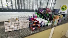 Mais de mil ampolas de emagrecedores e cigarros eletrônicos são apreendidos na BR-277