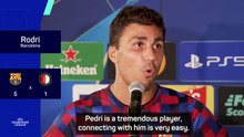Rodri squashes Pedri debate after Barcelona's big Champions League win