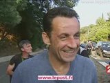 Sarkozy en vacances :  retour du jogging... filmé