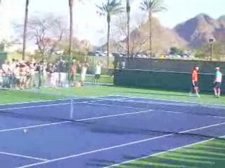 Roger Federer at the Pacific Life Open (Indian Wells)