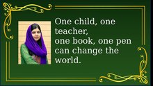 Inspirational Malala Yousafzai Quotes to Change Your World