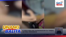 Suspek sa kabi-kabilang pagnanakaw sa Tondo, kinuyog ng mga residente | Unang Balita