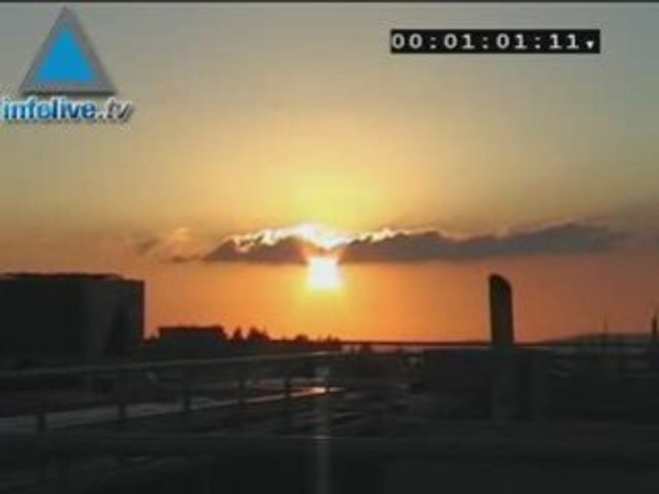 Le soleil se lève sur Jérusalem