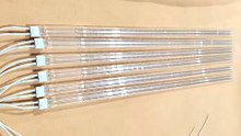 Quartz Infrared Heating Tube 220V 4000W for Semiconductor Equipment Wafer Heating High Efficiency
