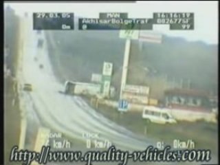 Bus Crash Caught On CCTV