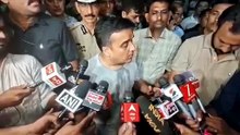 ACCIDENT IN NEWLY CONSTRUCTION SITE IN KUDASAN, GANDHINAGAR Gujarat DyCM Harsh Sanghavi reached site