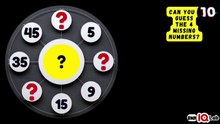#PuzzleTime 🧩⏰️ Can You Guess the 4 Missing Numbers? 🤔