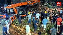 'All Injured Safe': Amit Shah Reviews Gandhinagar Slab Collapse; Speaks With Gujarat CM, Deputy CM Over Rescue Efforts