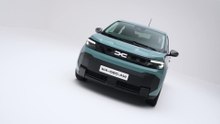 New Dacia Spring Journey version Design in Agave blue