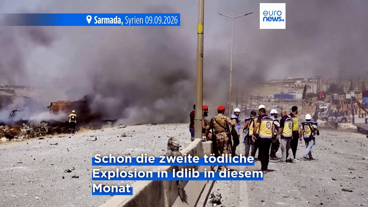 Explosion in Kriegswaffenlager nahe Idlib tötet 14 Menschen