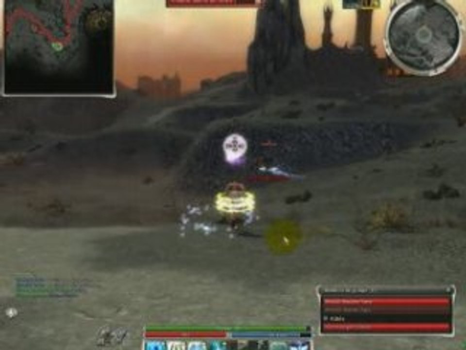 Guerrier trouillard en fissure HM