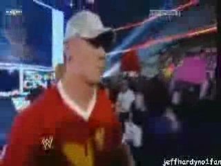 Cena opens Raw - raw 7 28 08