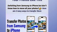 Switching Samsung to iPhone? Transfer Your Photos Like This