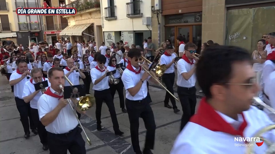 Procesión de fiestas de Estella 2026