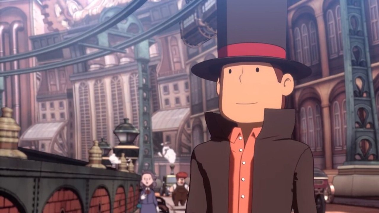 Professor layton kehrt schon bald zurück - neue welt des dampfes verrät seinen release-termin