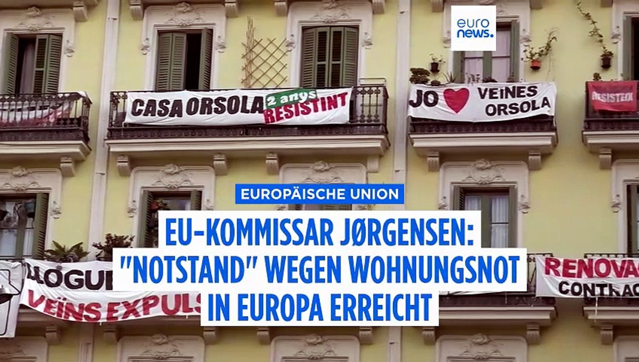 Europas wohnungskrise gilt als „notlage“, warnt kommissar jørgensen