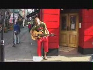 Heal the world in Temple Bar Dublin