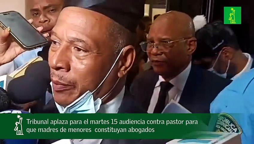 Tribunal aplaza para el martes 15 audiencia contra pastor para que madres de menores  constituyan abogados