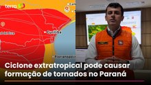 Região Sul e parte de SP ficam sob alerta vermelho para tempestades por ciclone extratropical
