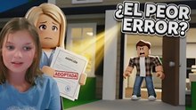 ¡Me adopta un papá malo, pero entonces ocurre un milagro en Brookhaven RP!