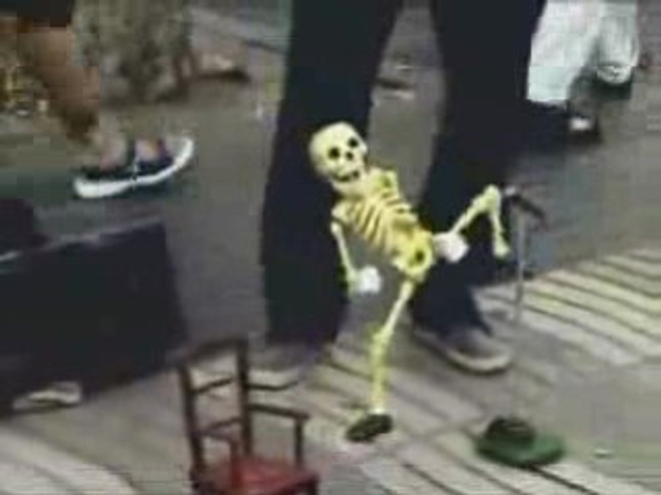 Caveira Dancando!!! Funny Skull