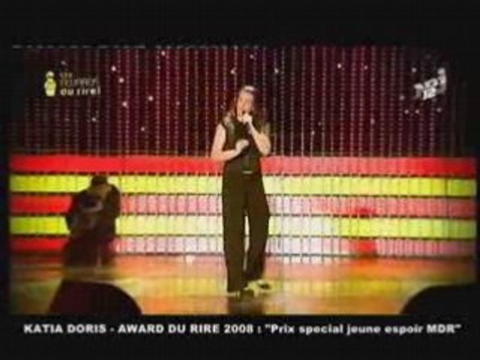 AWARD DU RIRE 2008 Prix espoir Katia DORIS