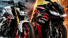 Aprilia vs Apache 🔥 Which Bike Looks Performs Better Full Comparison! #bike #bikelover #apache