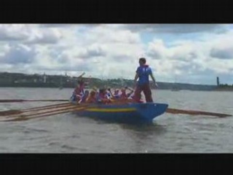 Régates du 29 juillet - slalom à la rame